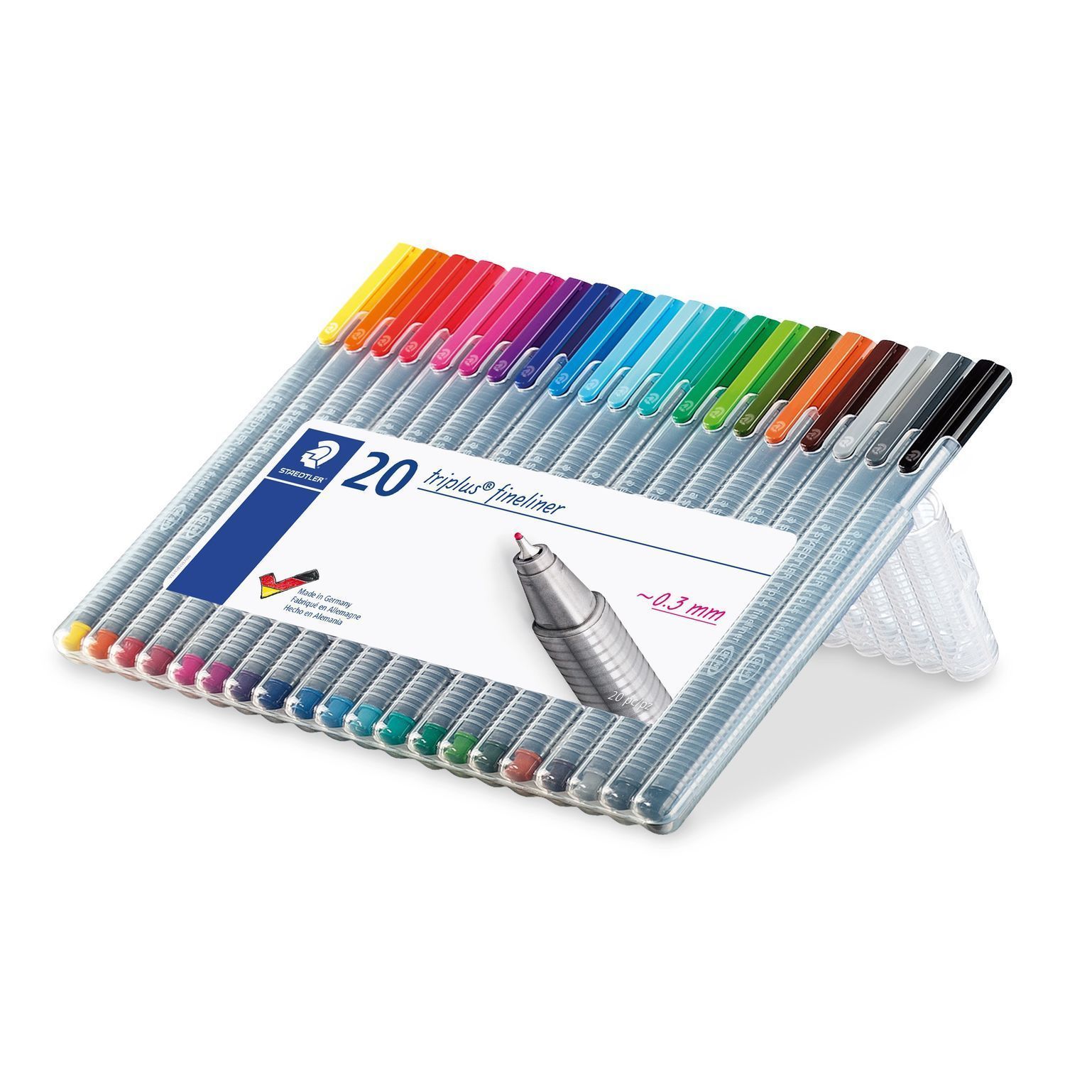 Marcador Staedtler 334-SB20 (Emb.20) Triplus Fineliner