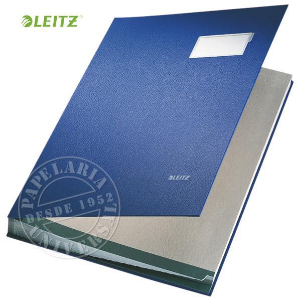 Pasta Assinaturas Leitz 5700-35 Azul