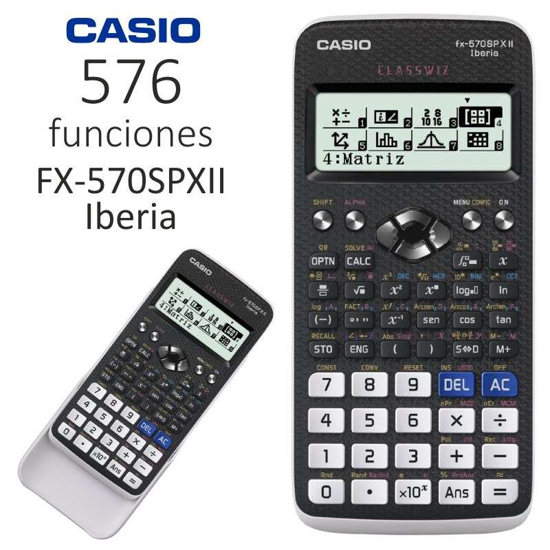 CALCULADORA CIENTÍFICA CASIO FX-570SPX