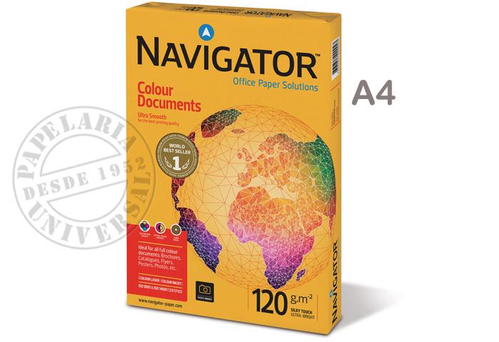 Papel Fotocópia Navigator Colour Documents A4 120g 250f Ref 39900 1702