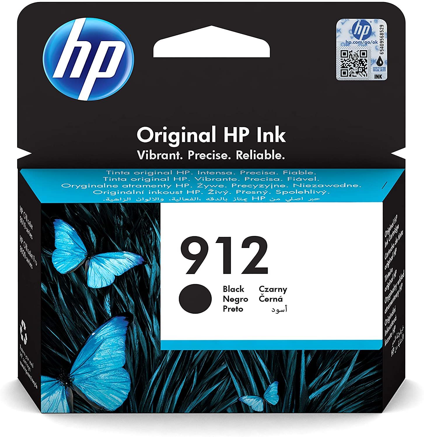 Tinteiro HP 3YL80ae 912 Preto